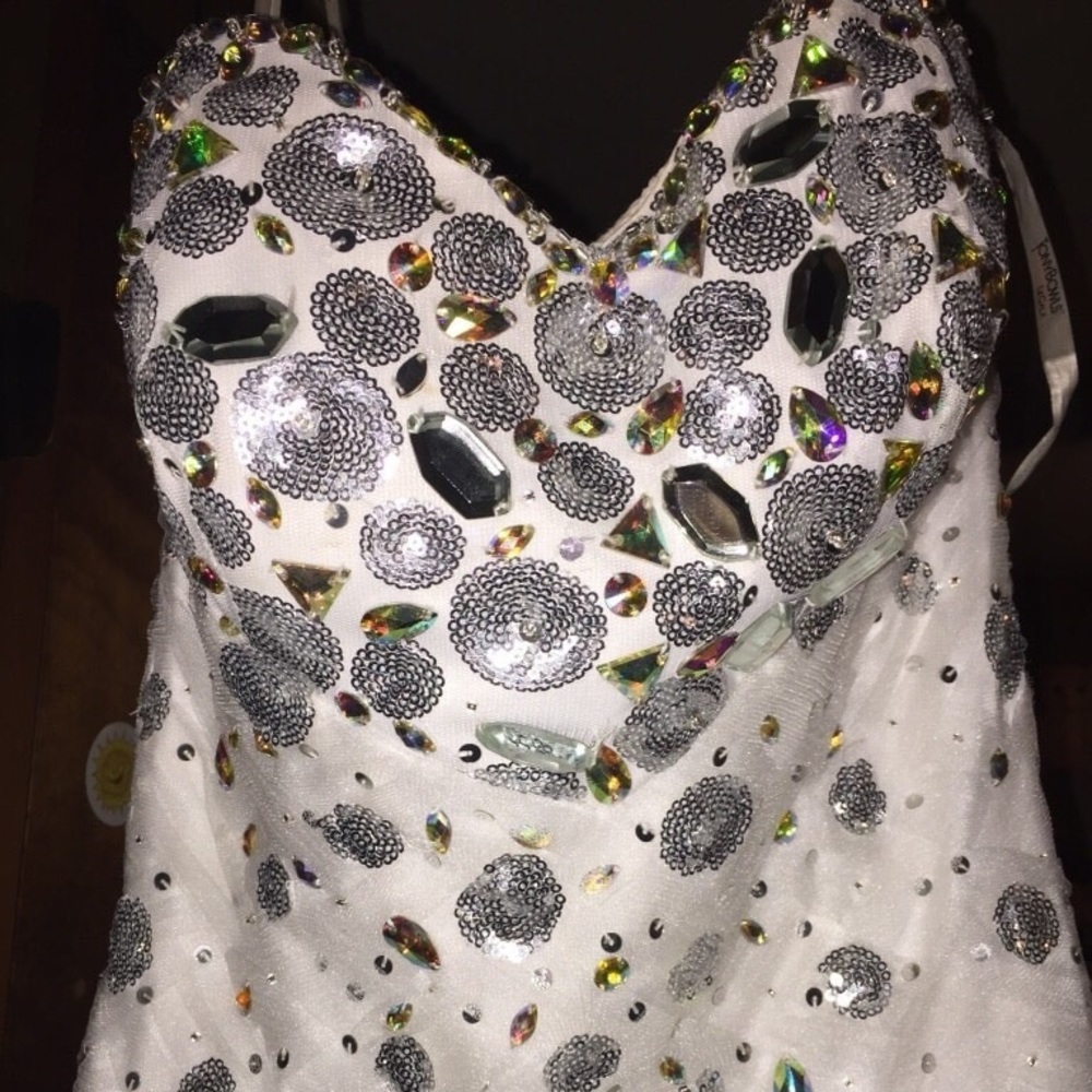 White Prom dress
